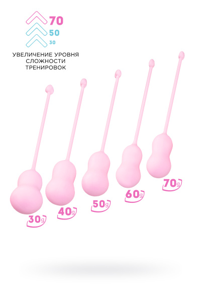 Набор вагинальных шариков TOYFA Flovetta  TULIPS